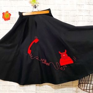 Collectif Swing “Call me” Skirt